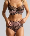 Figi Panache Clara z wysokim stanem black/pink