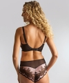 Figi Panache Clara z wysokim stanem black/pink