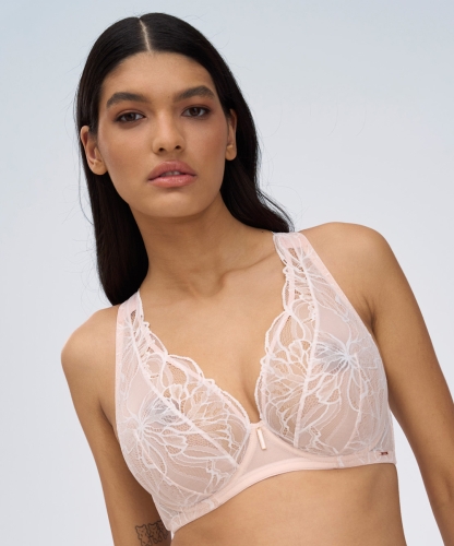 Biustonosz Alles Fizzy delight bralette plus miękki koronkowy
