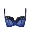 Biustonosz Panache Nina balcony miękki blue bows