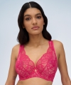 Biustonosz Alles Euphoric rouge bralette miękki koronkowy