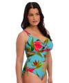 Kostium kąpielowy Fantasie Pichola twist front aqua
