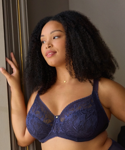 Biustonosz Sculptresse Dream full cup miękki navy