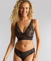 Biustonosz Panache Amour bezfiszbinowy black/pecan