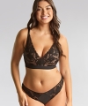 Biustonosz Panache Amour bezfiszbinowy black/pecan