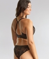 Biustonosz Panache Amour bezfiszbinowy black/pecan