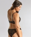 Biustonosz Panache Amour bezfiszbinowy black/pecan
