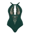 Body Scantilly Indulgence koronkowe emerald