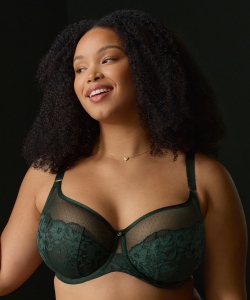 Biustonosz Sculptresse Josephine full cup miękki forest green