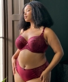 Figi Sculptresse Estel z wysokim stanem cherry red