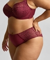 Figi Sculptresse Estel z wysokim stanem cherry red