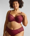 Figi Sculptresse Estel z wysokim stanem cherry red