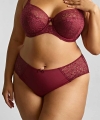 Figi Sculptresse Estel z wysokim stanem cherry red