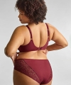 Figi Sculptresse Estel z wysokim stanem cherry red