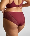Figi Sculptresse Estel z wysokim stanem cherry red
