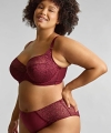 Biustonosz Sculptresse Estel full cup miękki cherry red