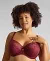 Biustonosz Sculptresse Estel full cup miękki cherry red