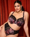 Biustonosz Elomi Morgan miękki stretch dark romance