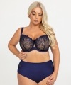 Biustonosz Krisline Moonlight darkblue half cup miękki