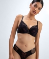 Stringi Alles Truffle noir koronkowe