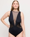 Body Prima Donna Shimla koronkowe czarne