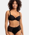 Figi Speidel Lace Edition 3690 z wysokim stanem czarne