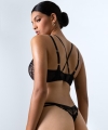 Biustonosz Alles The Icon super push-up czarny