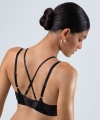 Biustonosz Alles The Icon super push-up czarny
