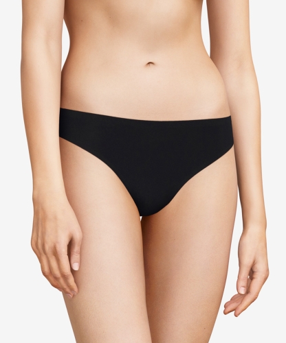 Stringi Chantelle Soft stretch bezszwowe czarne
