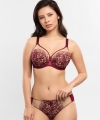 Biustonosz Empreinte Agathe miękki full cup amarant
