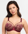 Biustonosz Empreinte Agathe miękki full cup amarant