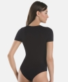 Body damskie Teyli 2403 z rękawkiem czarne