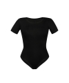 Body damskie Teyli 2403 z rękawkiem czarne