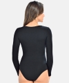 Body damskie Teyli Avianna z długim rękawem czarne