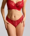 Figi brazyliany Panache Allure koronkowe true red
