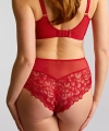 Figi Panache Allure z wysokim stanem koronkowe true red