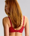 Biustonosz Panache Allure full cup miękki true red