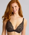 Biustonosz Panache Allure demi plunge miękki czarny