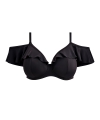 Kostium kąpielowy Elomi Plain Sailing plunge top z falbanką