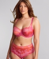 Figi Panache Clara z wysokim stanem pink papaya