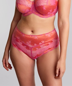 Figi Panache Clara z wysokim stanem pink papaya