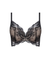 Biustonosz Samanta Mystery A332 push-up czarny
