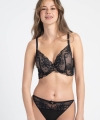 Biustonosz Samanta Mystery A332 push-up czarny
