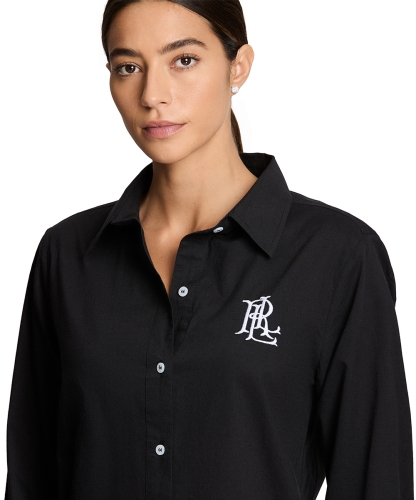 Koszula damska Ralph Lauren 20529276 bawełniana czarna