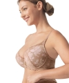 Biustonosz Mefemi Nike BP37 push-up mokka