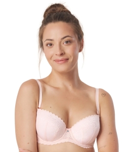 Biustonosz Mefemi Noemi BP21 push-up różowy