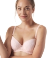 Biustonosz Mefemi Noemi BP21 push-up różowy