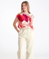 Top Lisca Portofino 049628 wiskozowy red ivory