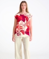 Top Lisca Portofino 049628 wiskozowy red ivory