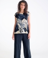 Top Lisca Portofino 049628 wiskozowy blue-ivory